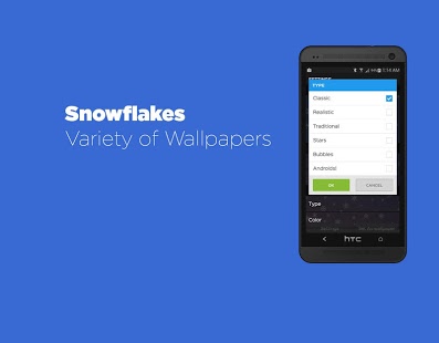 Download Snowflakes Live Wallpaper Free